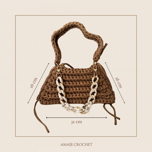 Sac Laura mini - Caramel